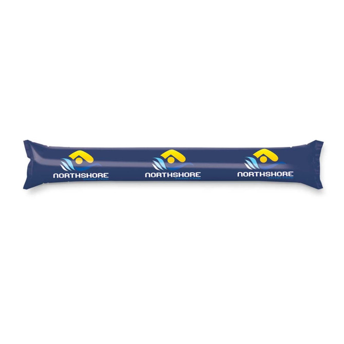 A Thunder Stix product featuring a blue design with the logo "NORTHSHORE" printed along its length.