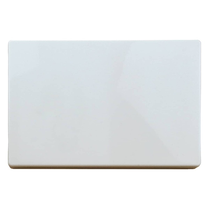 A rectangular white colouring set with a smooth surface, designed for various art activities.