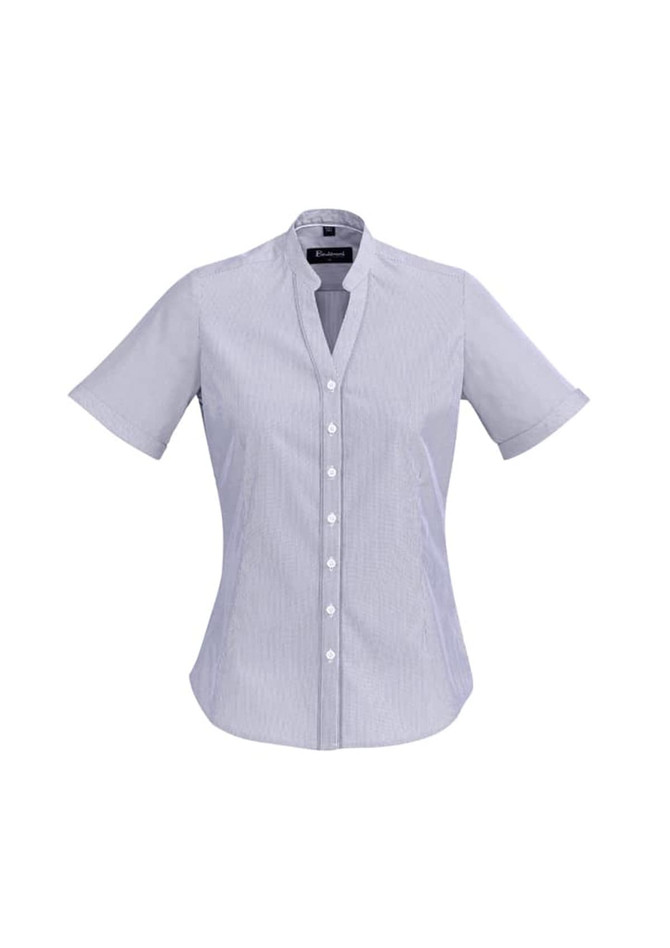 Womens Bordeaux Short Sleeve Shirt