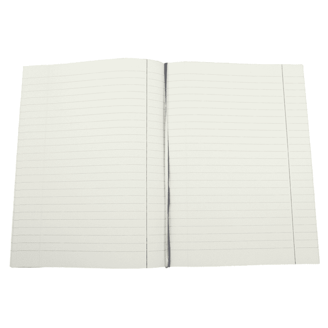 A refill pack of lined pages for the Uptown Leather JournalBook, featuring a clean, white design.