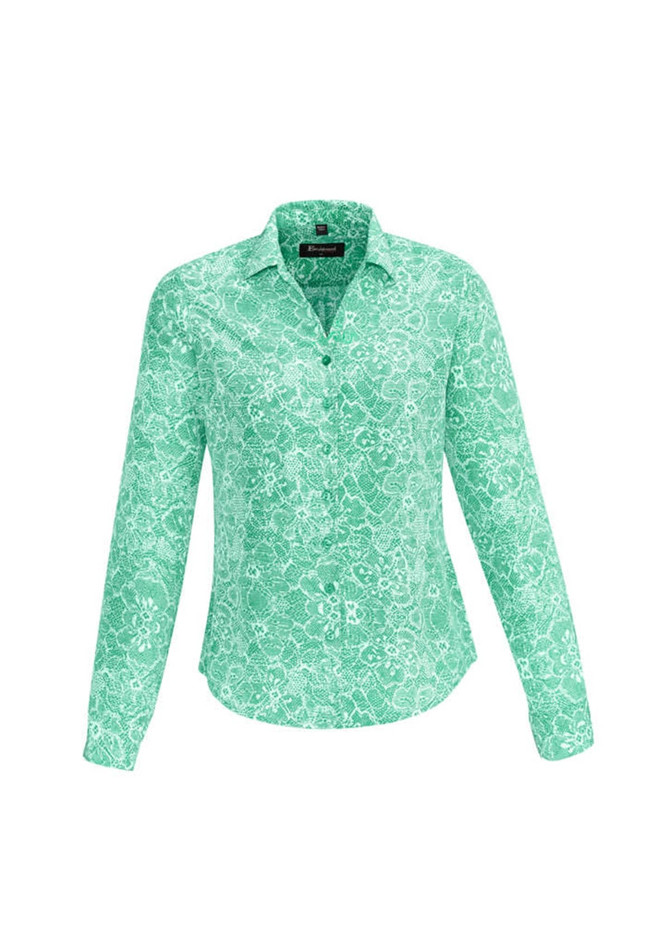 Womens Solanda Print Long Sleeve Shirt