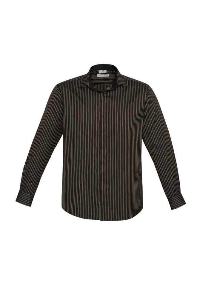 Mens Reno Stripe Long Sleeve Shirt