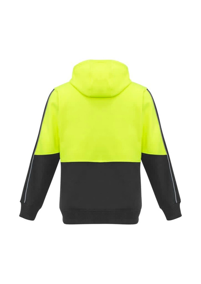 Unisex Hi Vis Full Zip Hoodie