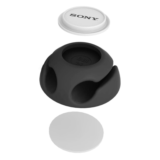 Clippi 1 Piece Cable Manager (Black)