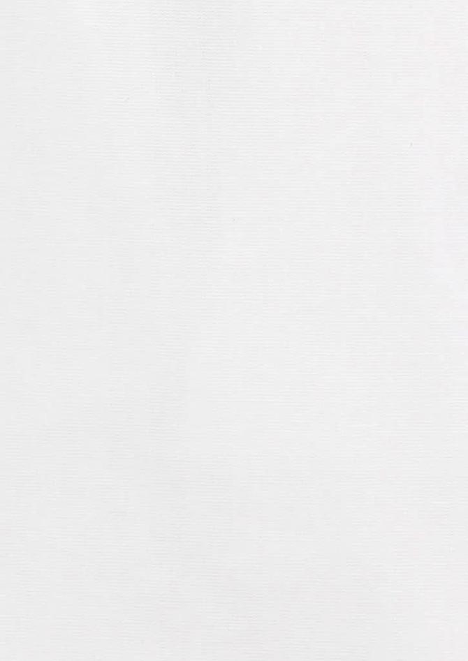 A white short sleeve button-up shirt with a logo. The fabric appears smooth and lightweight.