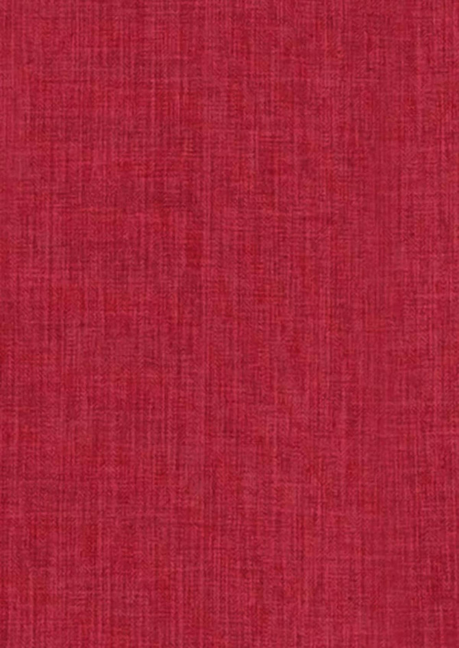 A textured fabric in a rich red colour, suitable for various shirt styles. The image features a subtle weave pattern.