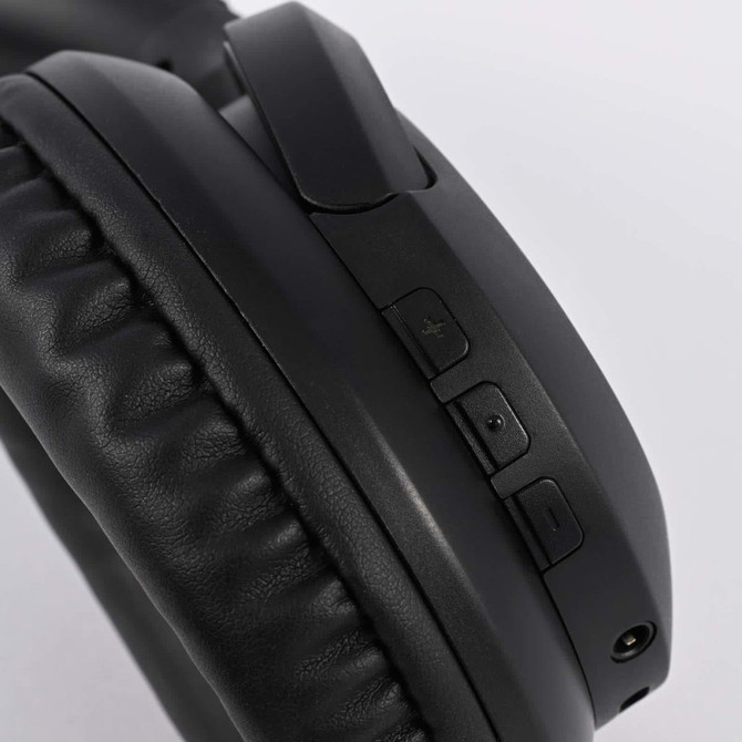 Equinox ANC Headphones featuring adjustable controls and a cushioned ear pad.