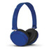 Pulsar Headphones in a vibrant blue color, featuring cushioned ear pads and an adjustable headband.
