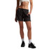 Active shorts in dark grey, featuring an elastic waistband and side pockets, worn by a model.