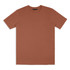 A unisex TRENDSWEAR Element T-Shirt in a warm terracotta colour, featuring a minimal design and a logo.