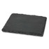 A slate coaster with a natural, textured edge, ideal for protecting surfaces.