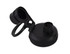 A drink bottle cap and spout in black, featuring a screw cap design and a handle for easy carrying.
