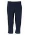 Navy blue track pants featuring a waistband and structured design. The product includes branding.