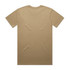 A khaki Staple Tee featuring a plain back design and short sleeves, with a logo tag at the neckline.