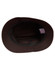 A brown bucket hat with a contrasting edge and a label inside. It features a wide brim.