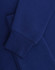 A blue crewfleece jumper featuring a close-up of the sleeve and cuff details. It has a small logo.