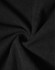 A close-up of soft black fabric showcasing a plush texture, suitable for high-tech softshell jackets.