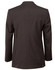A Men's two-button jacket in dark brown wool stretch, featuring a tailored fit and long sleeves.
