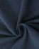 A close-up of navy cotton fabric with a stretch texture, showcasing its softness and weave.