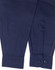 A navy long-sleeved safety shirt featuring segmented reflective tape and buttoned cuffs. Includes a logo.