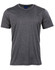 Men's short sleeve tee in a heather grey colour, featuring a logo on the chest.