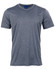 A grey short sleeve tee featuring a simple design and a logo on the tag. Ideal for casual wear.