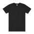 A black Block Tubular Tee featuring a crew neck and short sleeves, with a logo on the label.