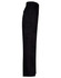 Black work pants featuring a drill pant pocket on the leg and a long fit design. Includes a branded logo.