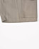 A pair of unisex cotton stretch ripstop work shorts in a light khaki colour, featuring a pocket and stitching details.