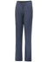 Men's flexi chino pants in navy blue with a classic jean style and elastic waistband. Features pockets and logo.