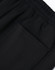 Black unisex sweatpants with an elastic waistband and a patch pocket on the side. Features a logo.