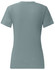 A light blue short-sleeve women's premium cotton tee shirt featuring a plain back design.