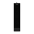 A black cotton golf towel featuring a hang loop, suitable for golf enthusiasts.
