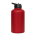 A drink bottle in red, featuring a flip top lid and a logo. It has a capacity of 1800ml.