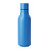 A drink bottle in vibrant blue, 550ml capacity, featuring a sleek design and a logo.