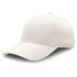 A premium soft cotton cap in a light cream colour, featuring a curved brim and an adjustable strap.