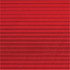 A textured fabric in vibrant red, featuring subtle horizontal stripes. Contains a logo.