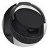 A close-up of black Skullcandy Riff 2 wireless headphones showing the earcup, buttons, and charging port.