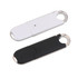 A pair of O-ring flash drives in white and black, showcasing their sleek design and loop attachments.