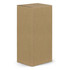 A plain brown cardboard box, rectangular in shape, with a top flap. The surface is unmarked and features no branding.
