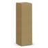 A brown cardboard box with a simple, tall design and a flat top. It features no branding or text.