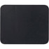 A black mouse pad with rounded edges, featuring a smooth, flat surface and no visible branding.