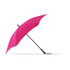 A pink BLUNT Classic Umbrella with a sleek design and a black handle, resting on a flat surface.