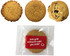 Gluten-free biscuits in a cello bag, featuring a variety of textures and colours, including a chocolate chip cookie.
