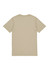 A men's short sleeve tee in a neutral beige colour, with a simple design and no visible branding.