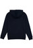 A navy women's hoodie with a hood and long sleeves. The back view shows a simple design with no visible branding.