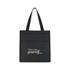 A black cooler bag with two front pockets and a branded logo, featuring the phrase "Time to put yourself first."