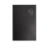 A black A5 diary featuring a textured design and the year "2027" prominently displayed. It includes a logo.