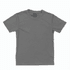 A grey Youth Core Tee displayed flat. The shirt has a simple design and features a branding label inside.