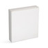 A white, square box designed for packaging the Reveal Circle Wireless Charger Set, featuring a simplistic design.